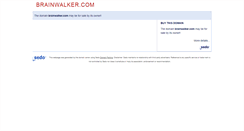 Desktop Screenshot of brainwalker.com