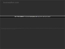 Tablet Screenshot of brainwalker.com